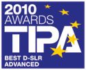 Tipa Awards 2010 - Best D-SLR Advanced: EOS 550D
